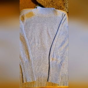 Womens NAUTICA Gray Oversized Turtleneck Sweater